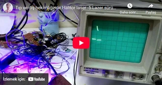 Halitor laser ile kibrit yakma